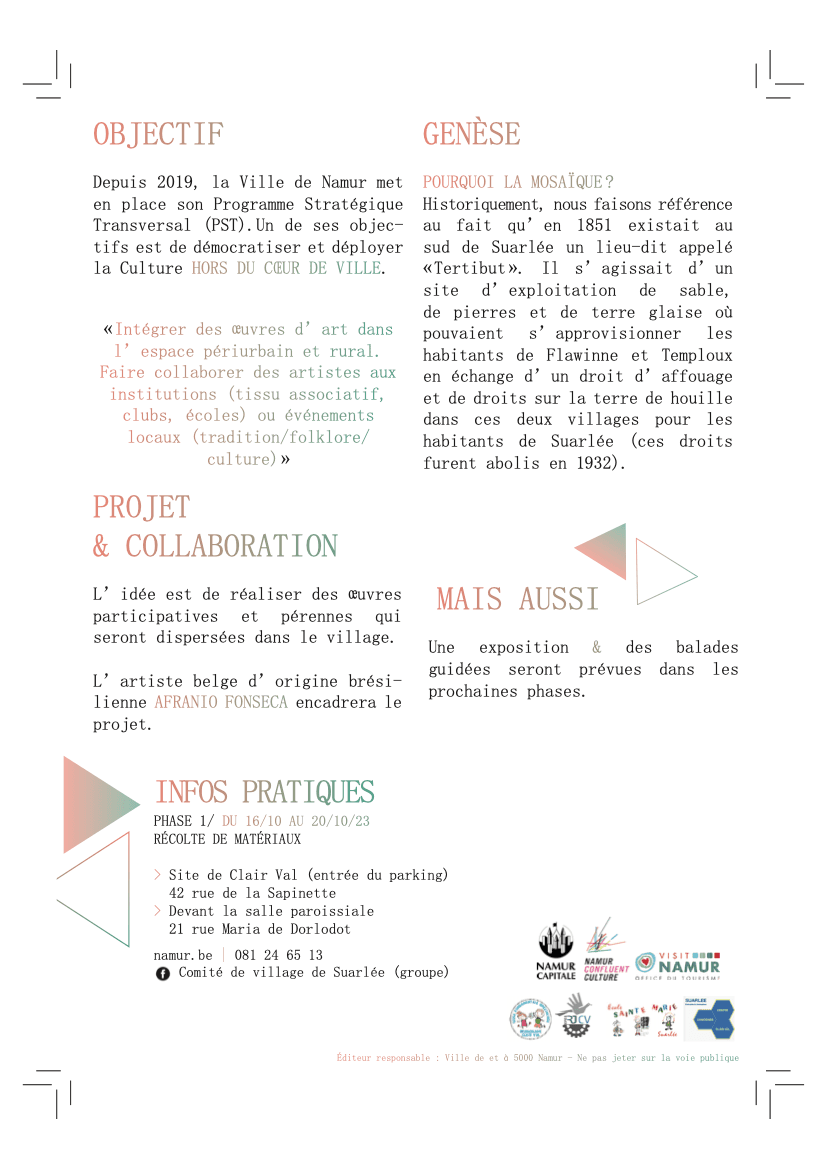 SuArtLee — présentation du projet artistique citoyen